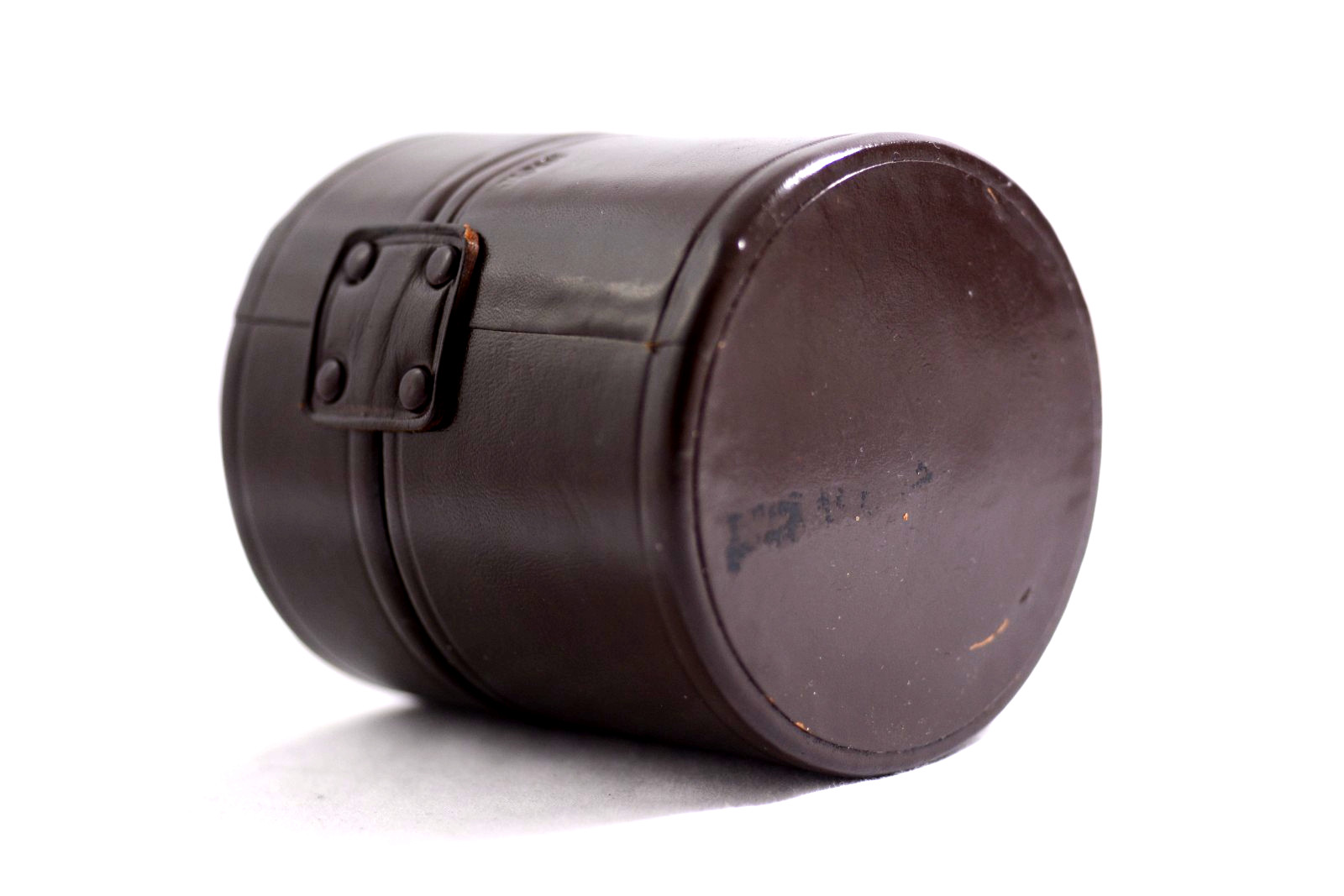 NIKON F NIPPON KOGAKU BROWN LEATHER PRIME CAMERA LENS CASE EXCELLENT)