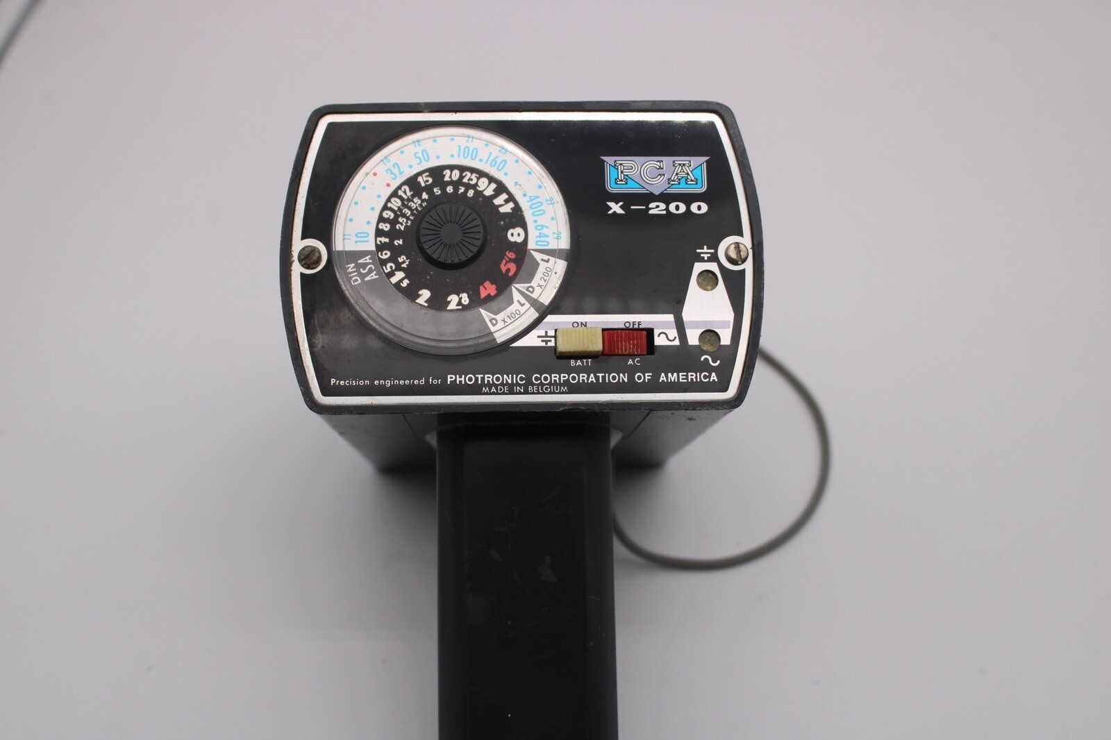 Rare Vintage Photronic Corp X-200 Flash Untested R1D4