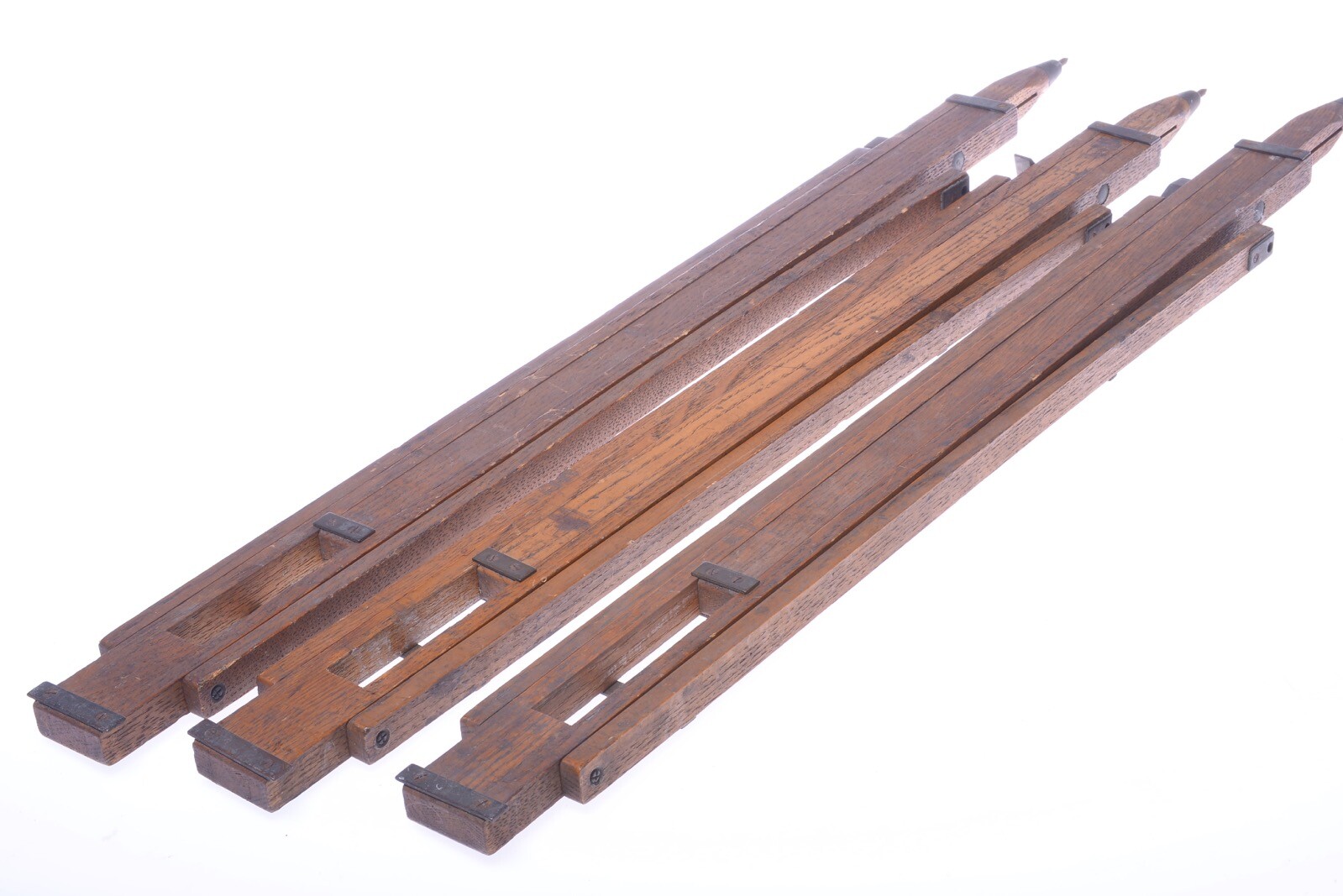✅ ANTIQUE WOOD TRIPOD 1.44M, 56.7″ THORNTON? ROSS? LANCASTER? FIELD CAMERAS