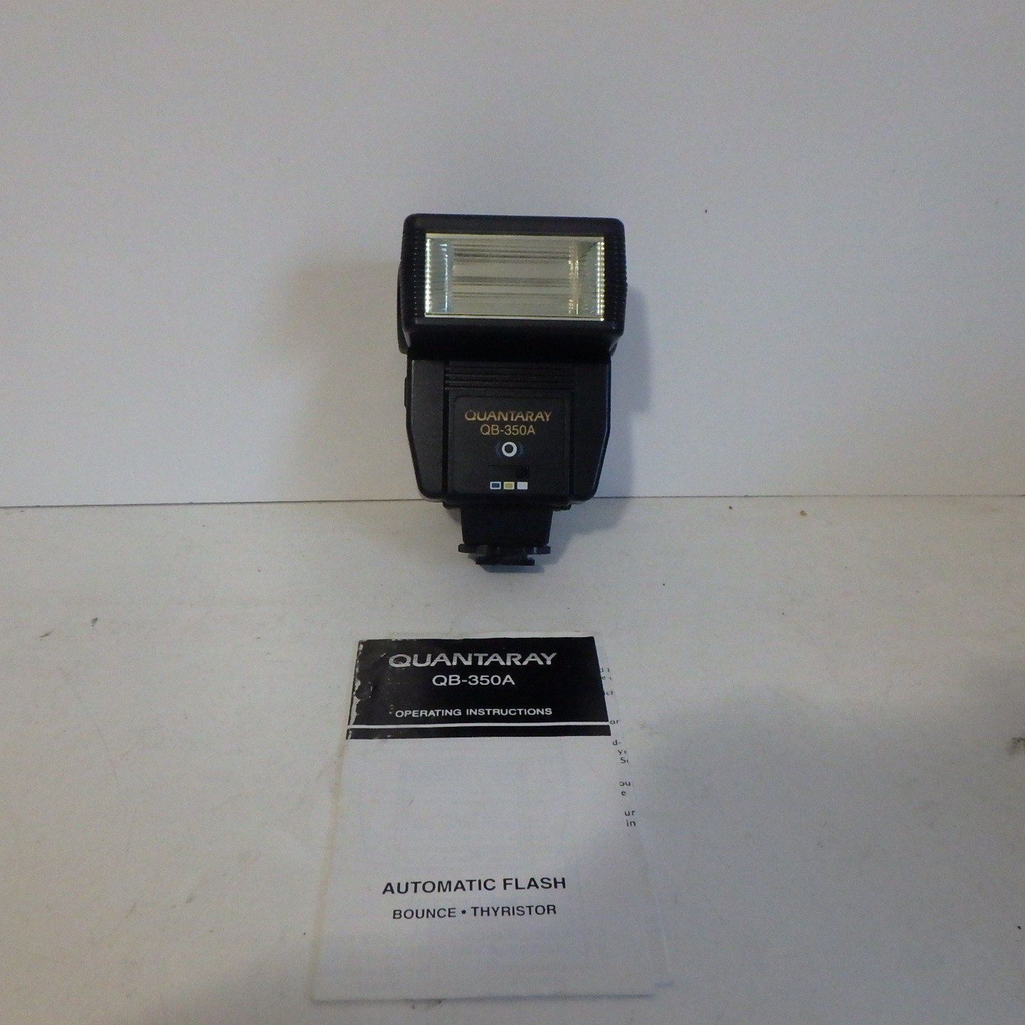 Quantaray QB-350A Universal Shoe Mount Flash For Parts