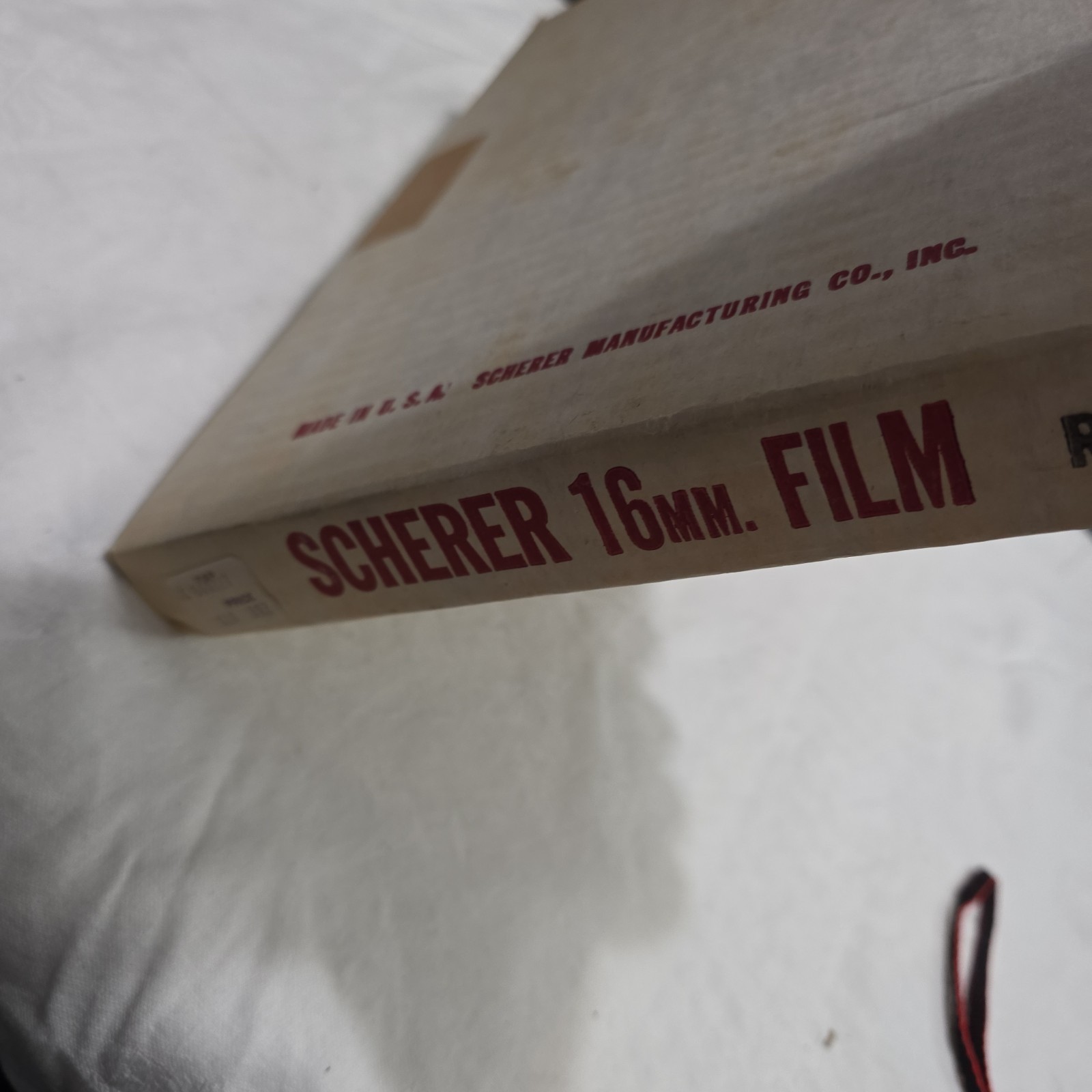 SCHERER 1200’ 16MM Metal FILM REEL 1200ft capacity