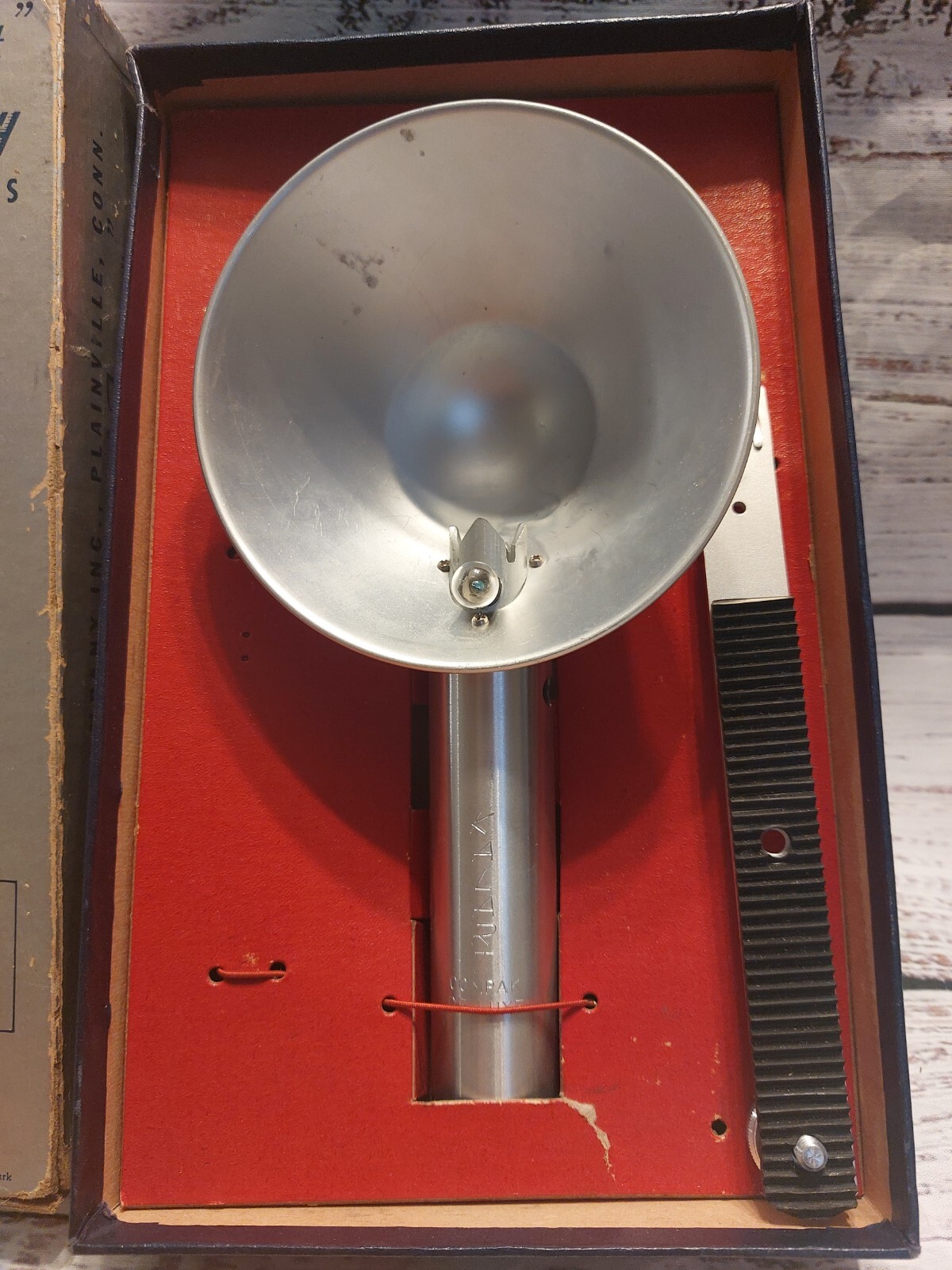 Kalart Speed Flash Safety First De Luxe Compak Original Box 1950’s (O)