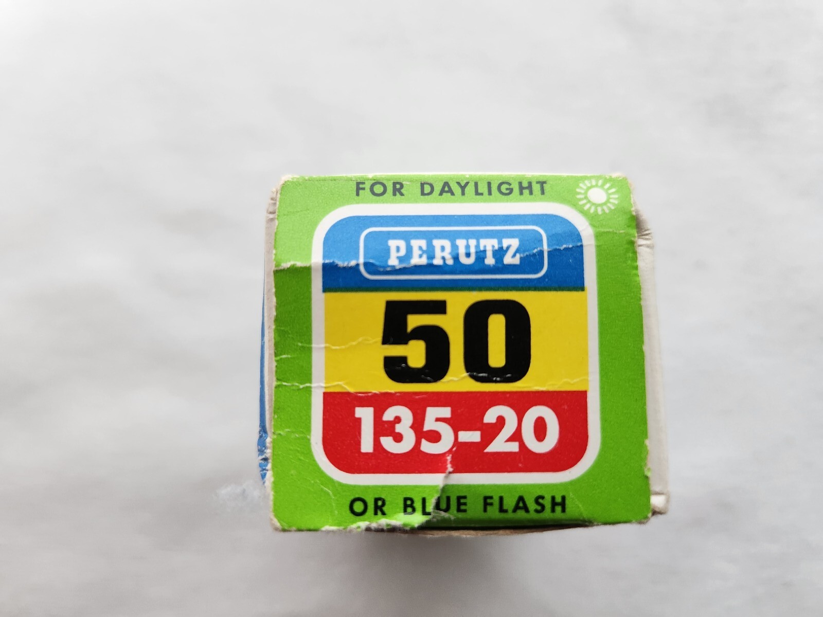 Vintage Perutz 35mm Film Canister Box Packaging