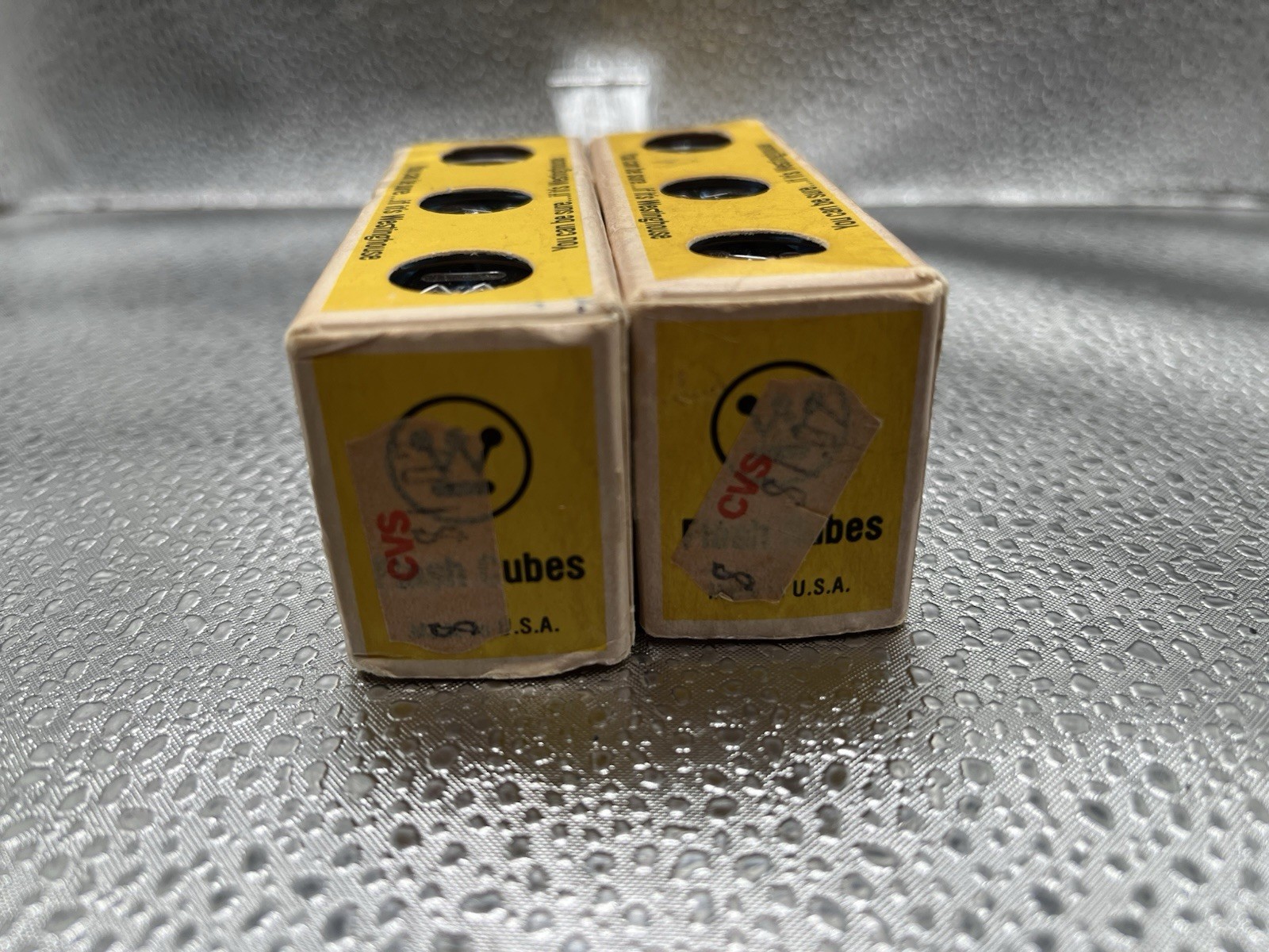 VTG FlashCubes Blue Dot Lot of 6 Cubes 24 Flashes Westinghouse CVS