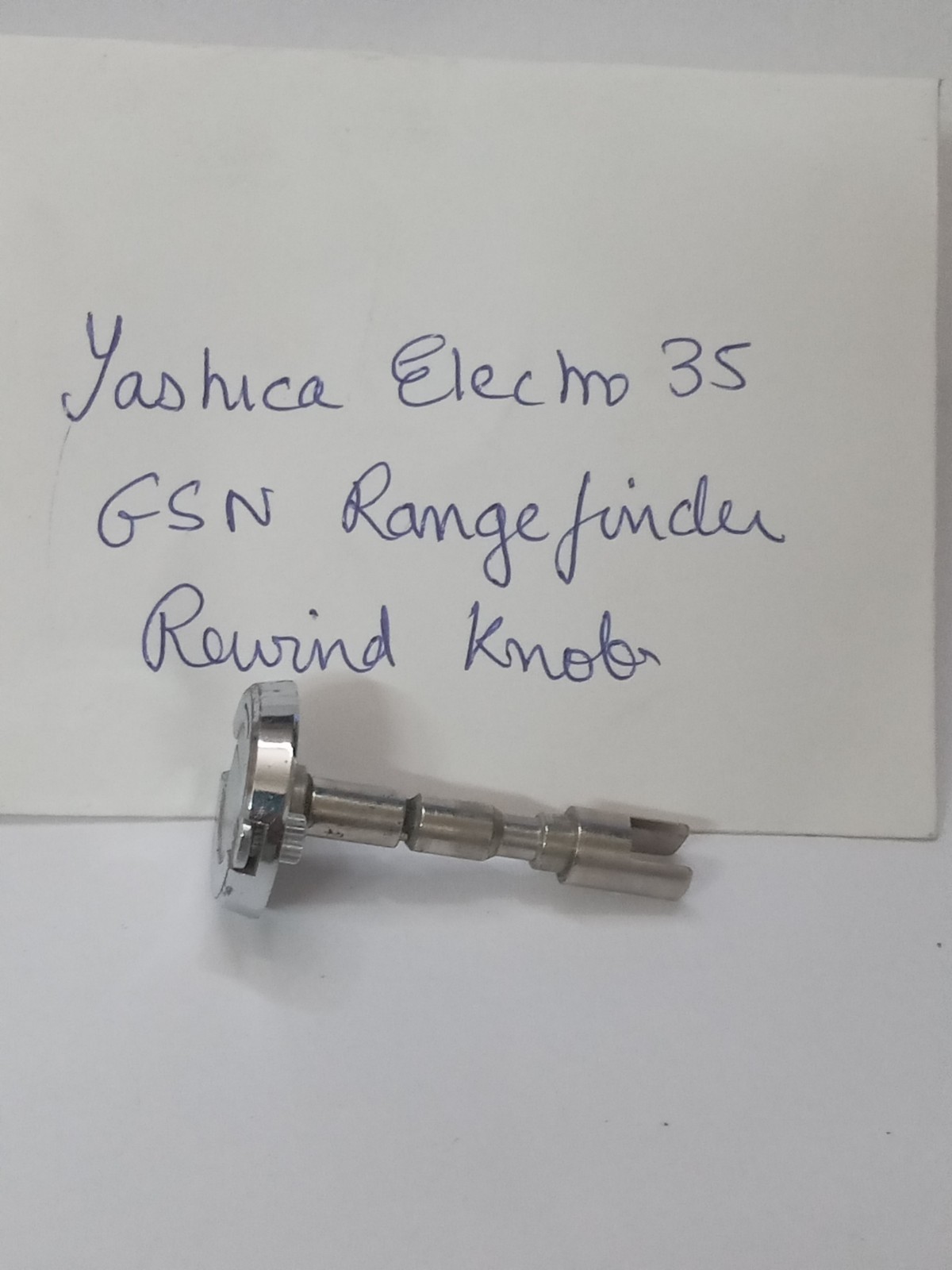 Yashica Electro 35 GSN Film Rewind Knob, Original Used Part Good