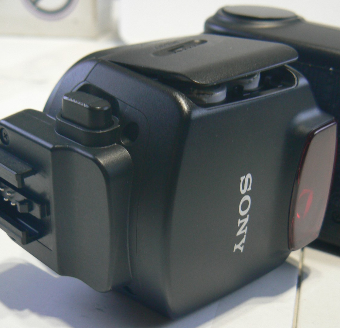 Sony HVL-F43AM Camera Hot Shoe Flash with Slide Out Diffuser – Works TESTED