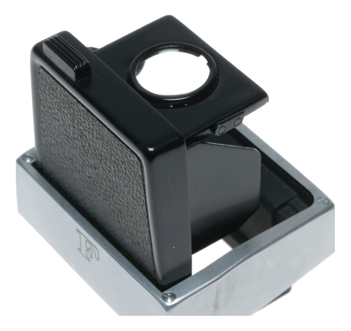 Nikon F vintage SLR film camera 35mm flip up waist level viewfinder accessory