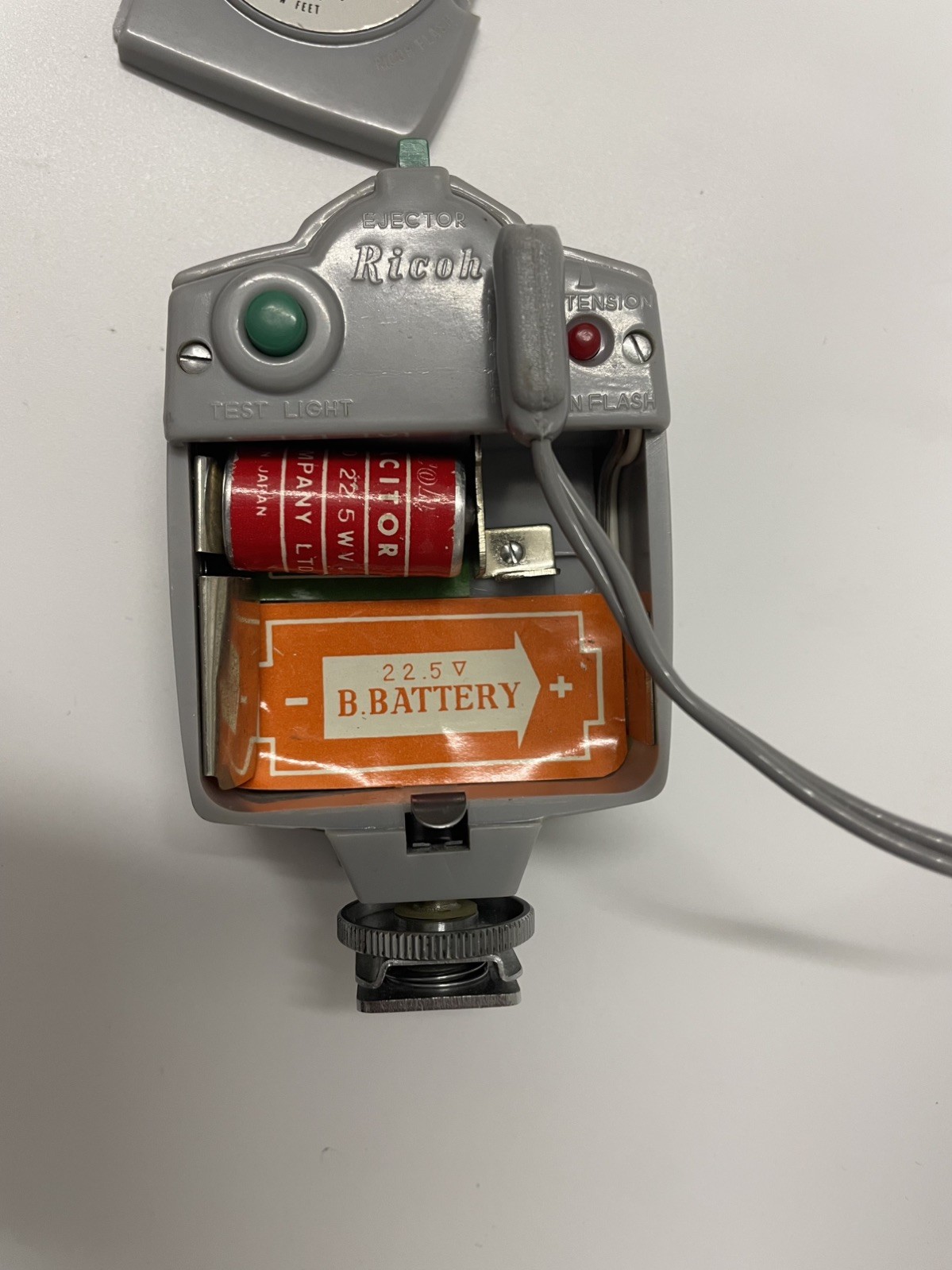 1950’s Ricoh BC-605 hot shoe flash KNOWN GOOD working