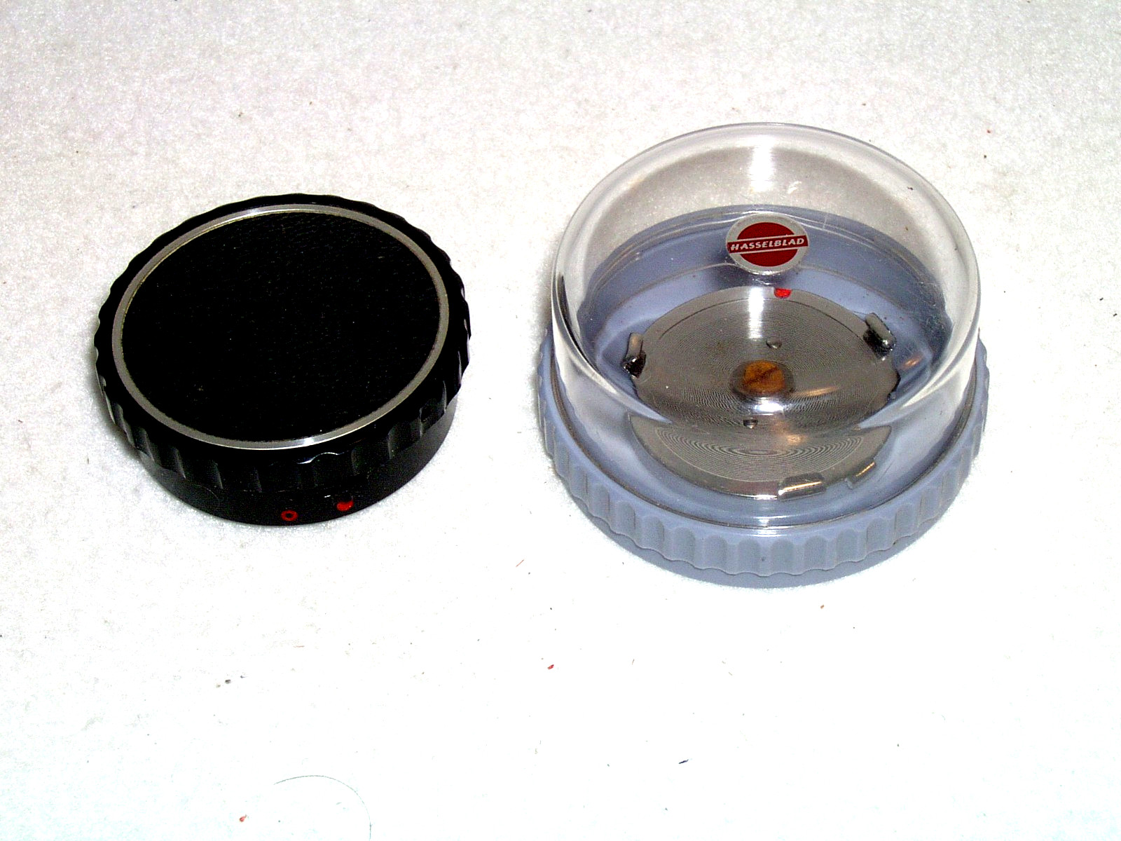 Original HASSELBLAD 500CM WINDING KNOB and Lucite Storage Case
