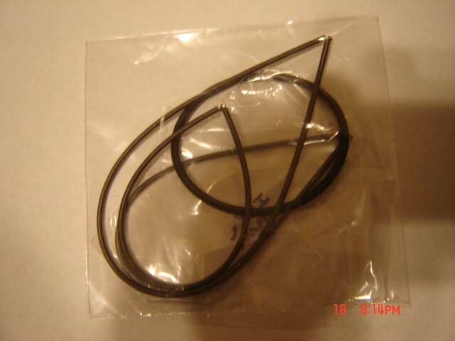 SEKONIC 80J Projector Belts,3 Wire Belts,1 Rubber Motor Belt,4 Belt Set,New