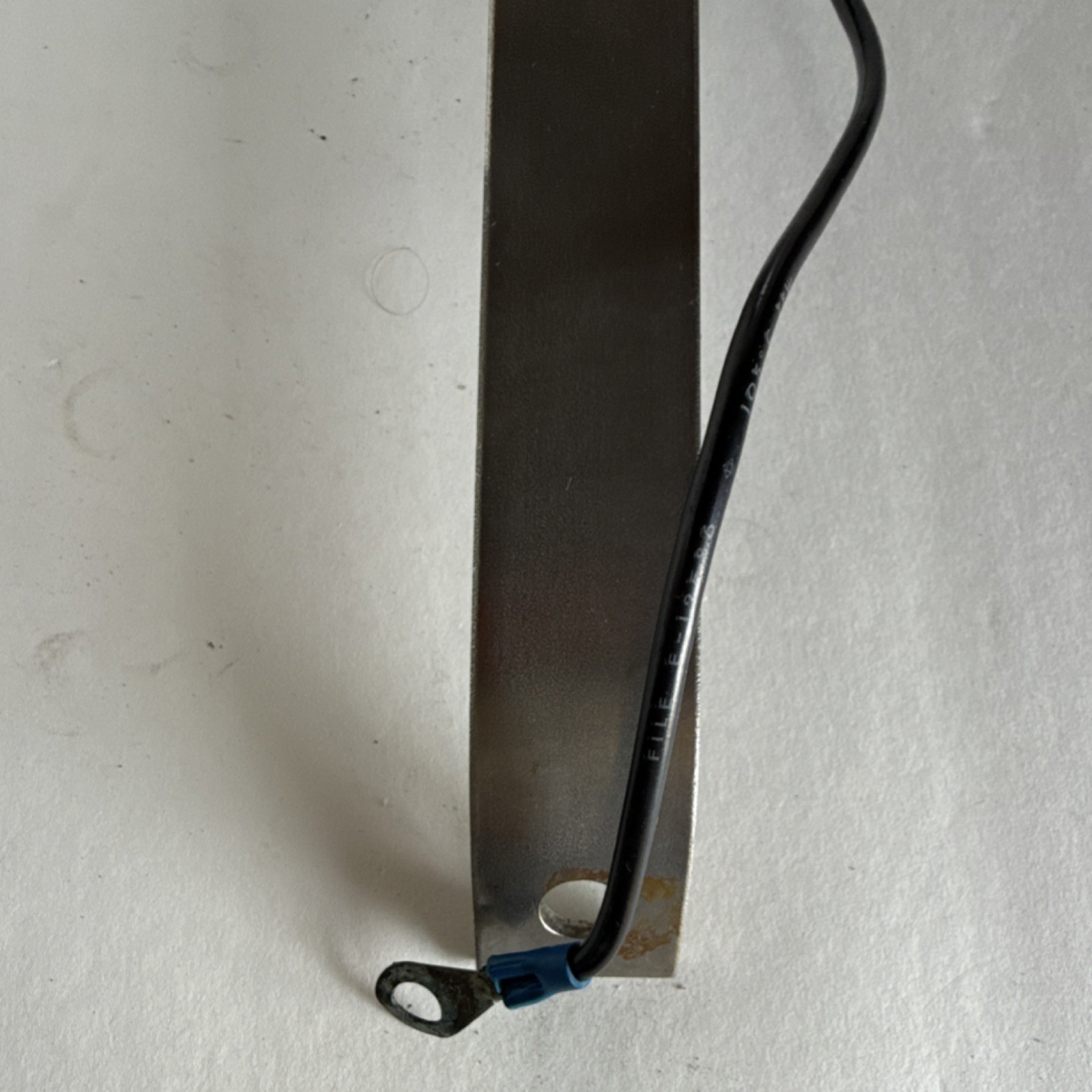 Vintage Metal Flash Reflector with Mounting Bracket and Wire