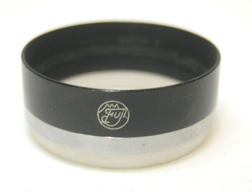 Vintage FUJI Lens Hood Shade Filter Frame Holder 48mm snap on for 49mm filter