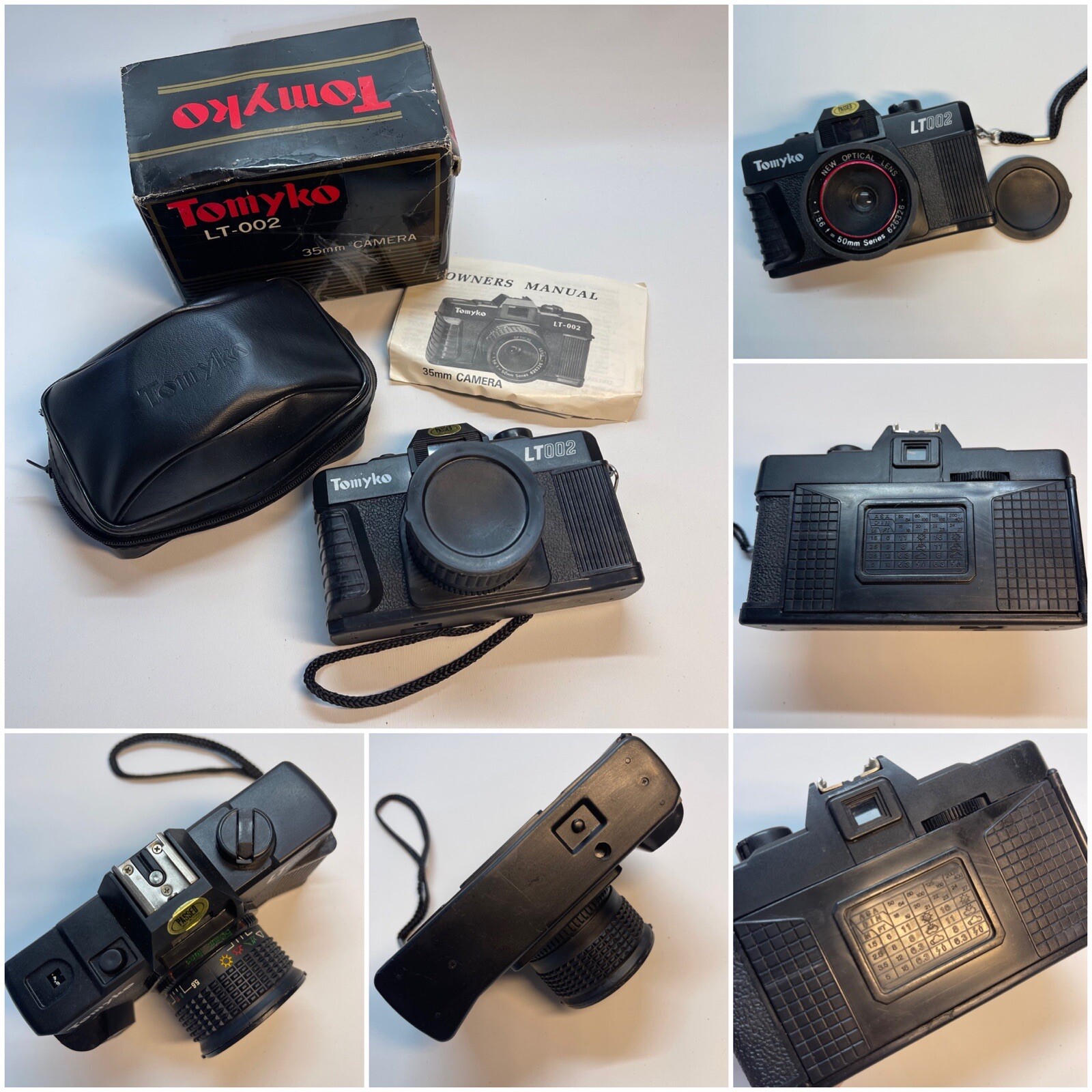 Various Vintage Camera Lot (6) *READ* Kodak Tomyko Olympus Ansco Vivitar
