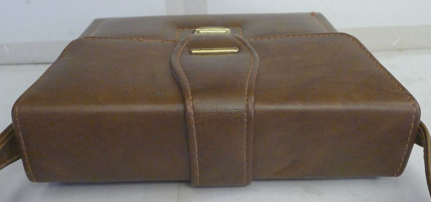 Camera Compartment Tan Case for Polaroid Folding SX-70 Camera & Accessories P76