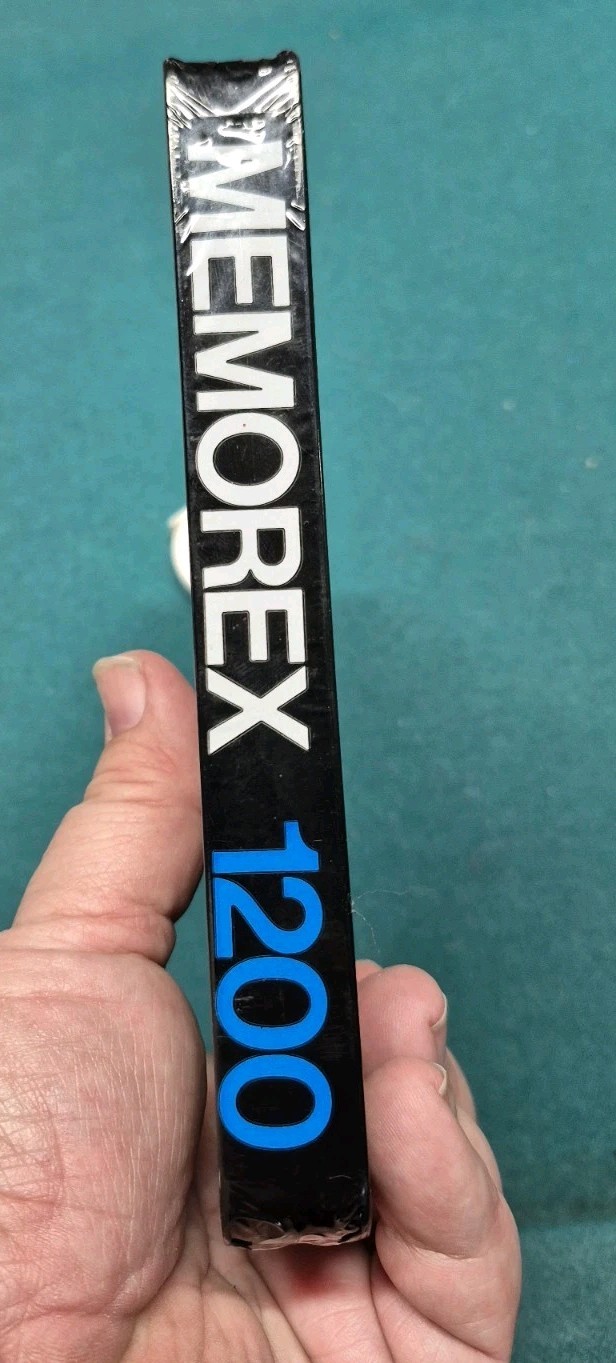 New Factory Sealed Memorex 1200 Magnetic Recording Tape 1.5 mil x 1200 VINTAGE