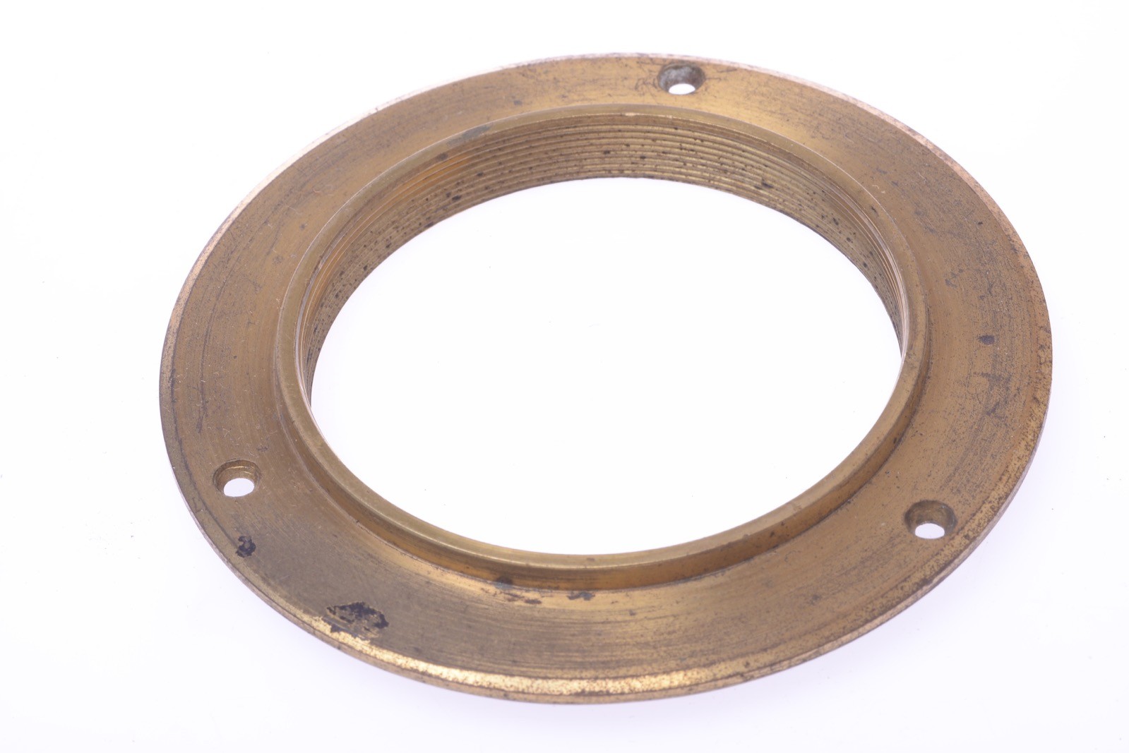 ✅ ANTIQUE BRASS FLANGE 55MM SCREW THREAD LENS