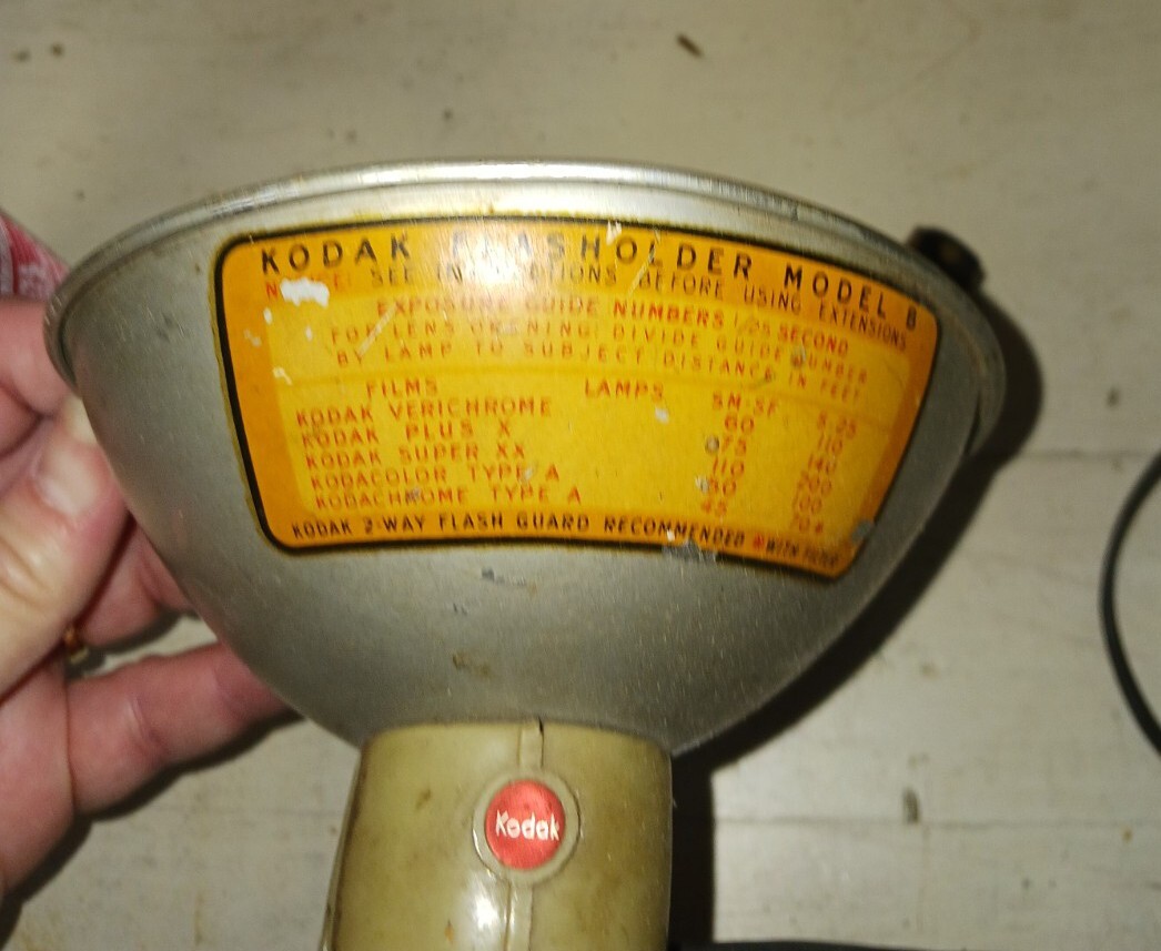 Vintage Kodak flash holder model B