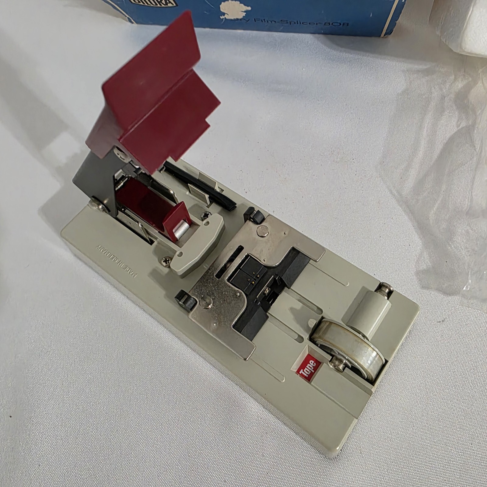 Vintage Bilora Dry Film Splicer 808 – 8mm W. Gerrmany W Box Manual USA