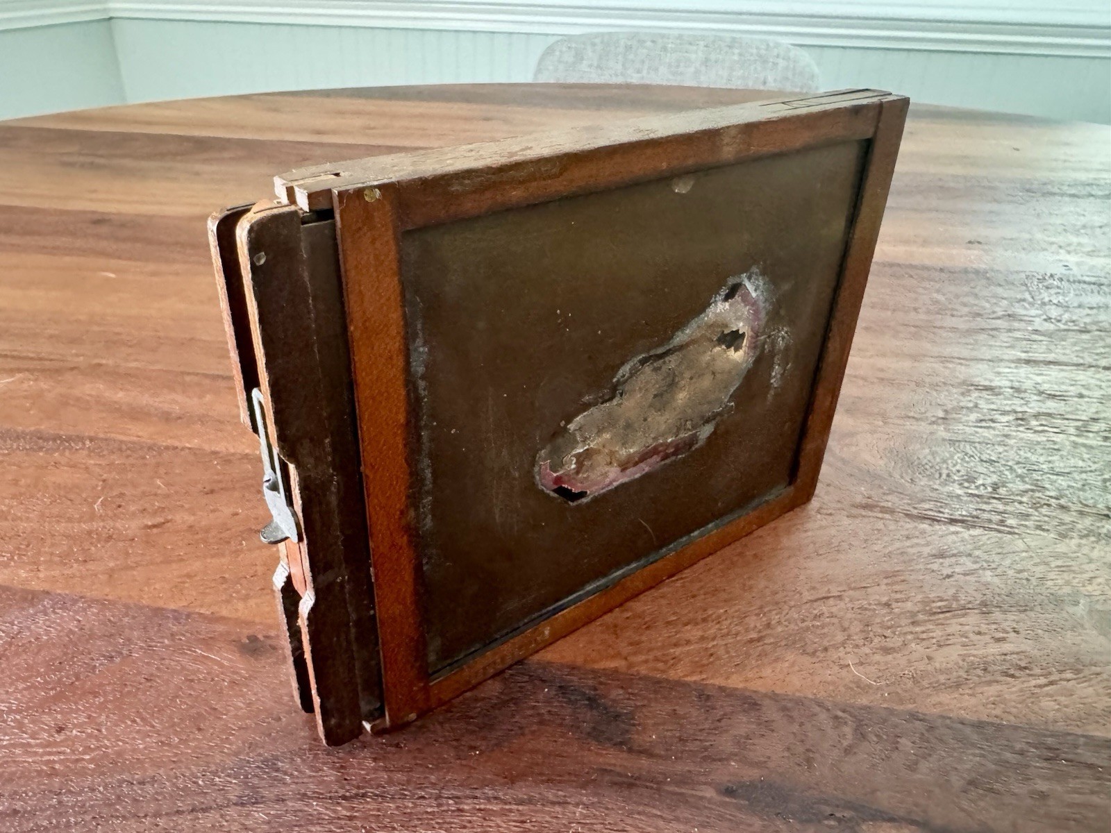 1883 Antique Wooden Camera Film Dry Plate Holder Patent Feb 27 1883