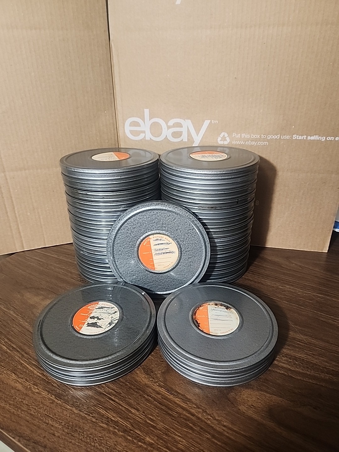Vintage Compco 300ft – 8mm Film Reel With Case