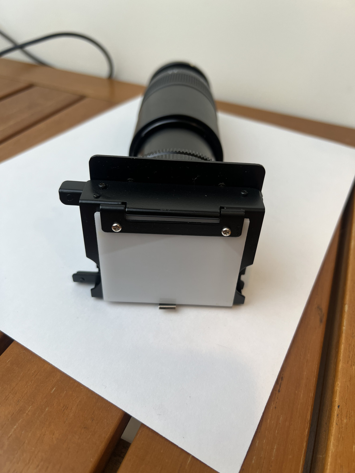 Vintage 2.5 x Zoom Slide Duplicator for SLR Camera by Bush & Meissner