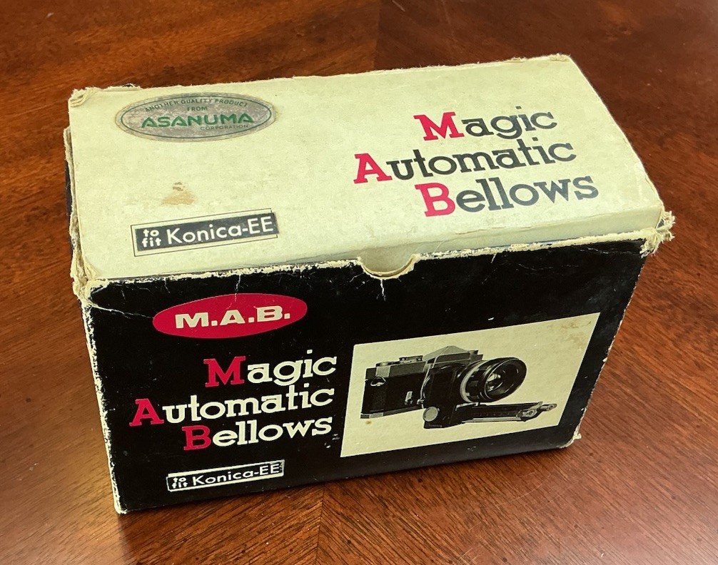 MAB Magic Automatic Bellows for Konica EE Pre Owned Good Condition In Box