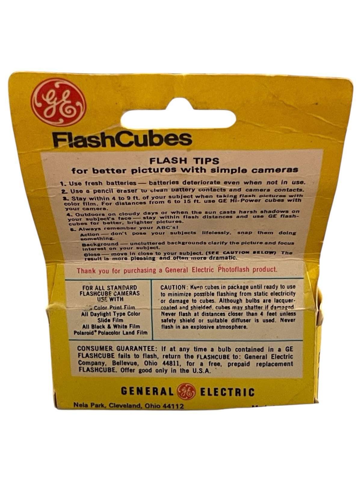 Vintage Lot Flash Cubes & Flashbulbs (GE, Westinghouse, Sylvania Blue Dot M2)