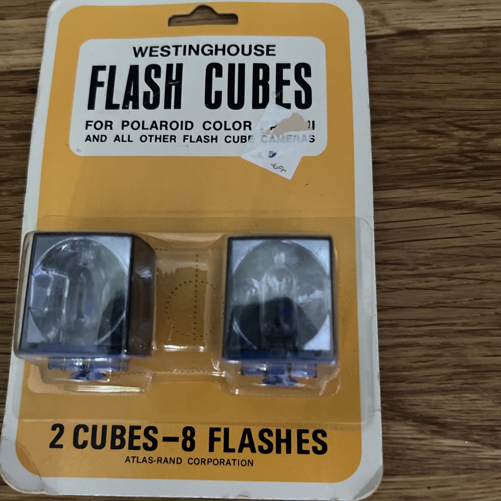 Vintage Westinghouse Flash Cubes 2 cubes – free ship p6