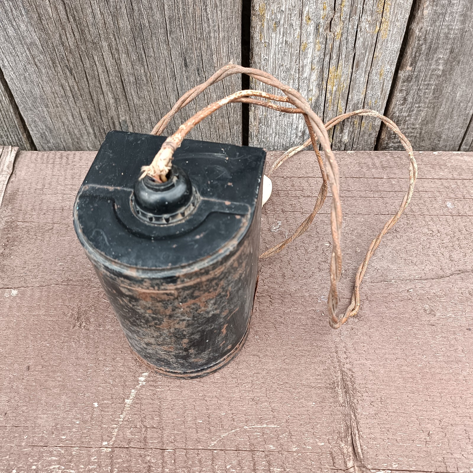 Soviet rich antique red lantern for photo printing 1980s USSR antique.