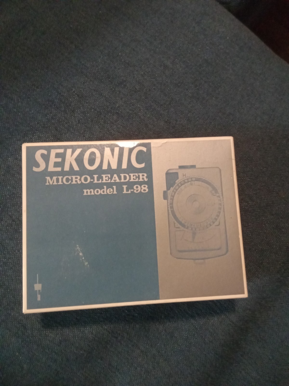 Sekonic Micro-Leader Exposure Meter L-98, + Case, Box, Manual