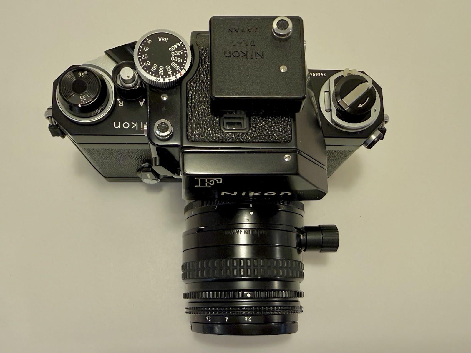 Nikon DL-1 Photomic Illuminator for F, And F2 Metered Prisms-Vintage-Used-Works