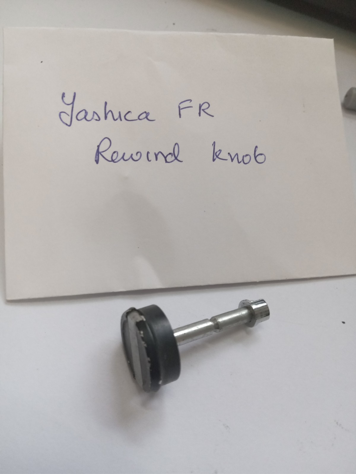 Yashica FR Film SLR Camera Rewind Knob Used Spare Part