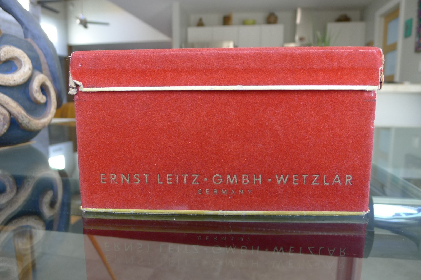 Leitz Leica M3 IGEMO Camera Original Red Velvet Box See My Full Store