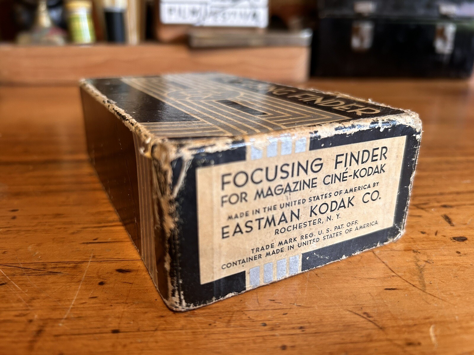 Vintage Eastman Kodak Focusing Finder For Magazine Cine-Kodak