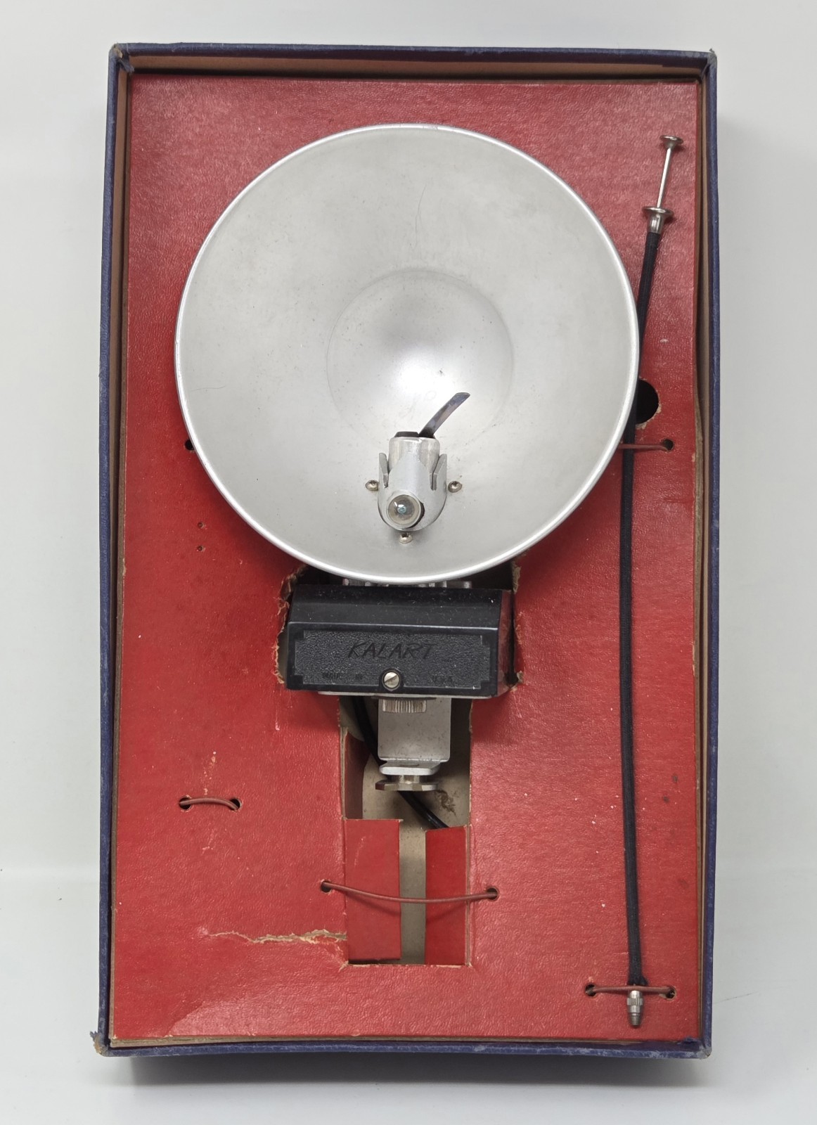 Vintage Kalart De Luxe Compak Speed Flash w/ Original Box