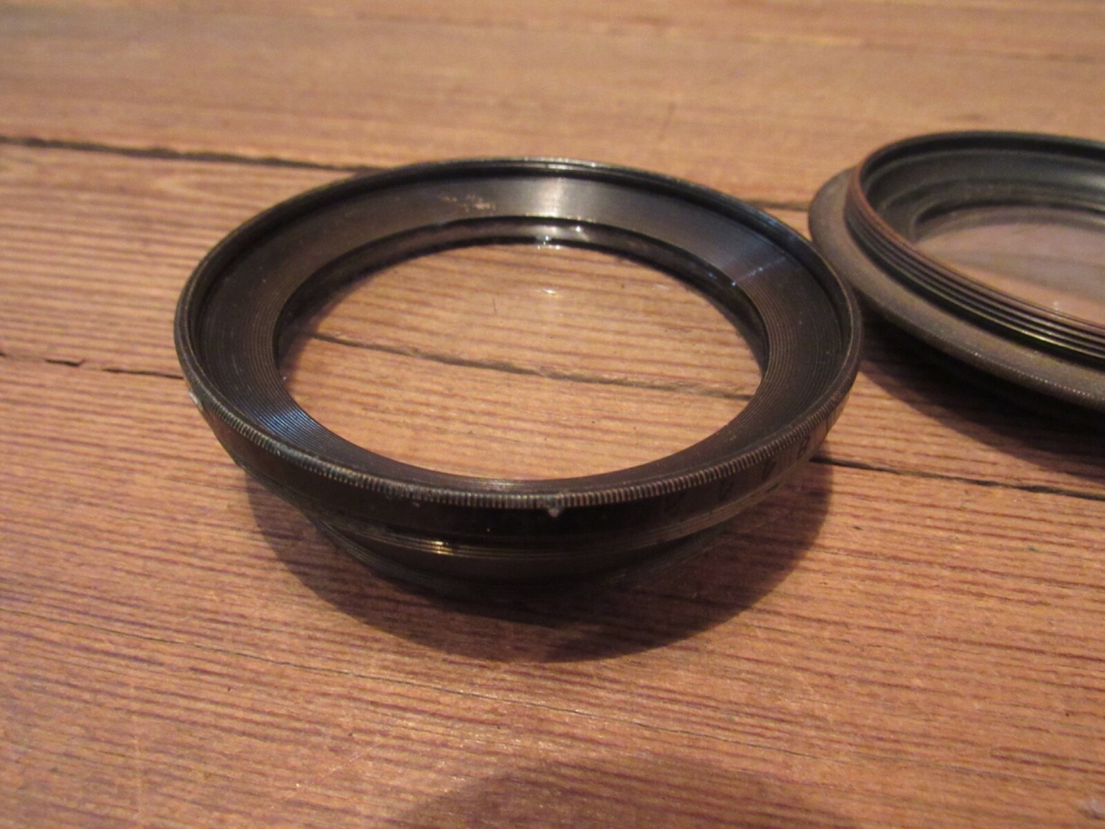 Vintage Brass Carl Zeiss Jena Tessar Lenses Format Film Photography