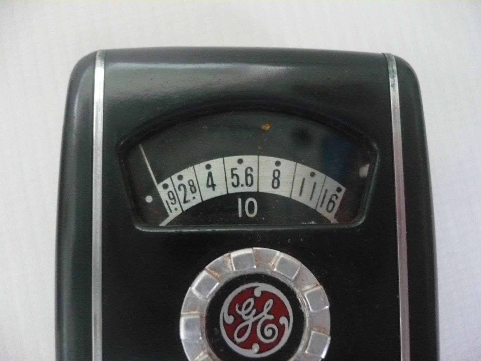 Vintage GE Mascot Exposure Meter w/Leather Case PR-30 Works