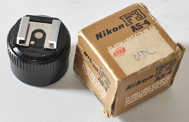 Lot of 10 Nikon Accessories, SC-14 TTL Remote Cord, AS-8 Flash Adapter, Flash Co
