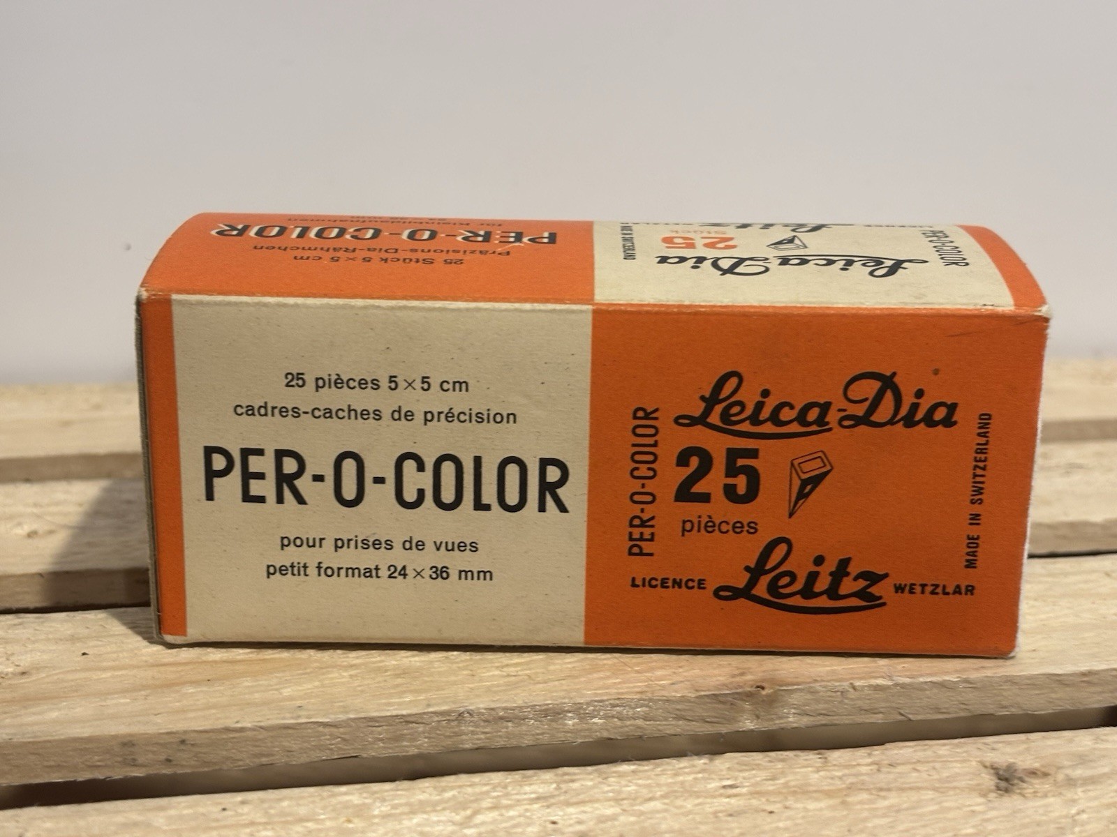 Vintage Leica-Dia Precision Slide Blinders Mini Snap Shots 24 X 36