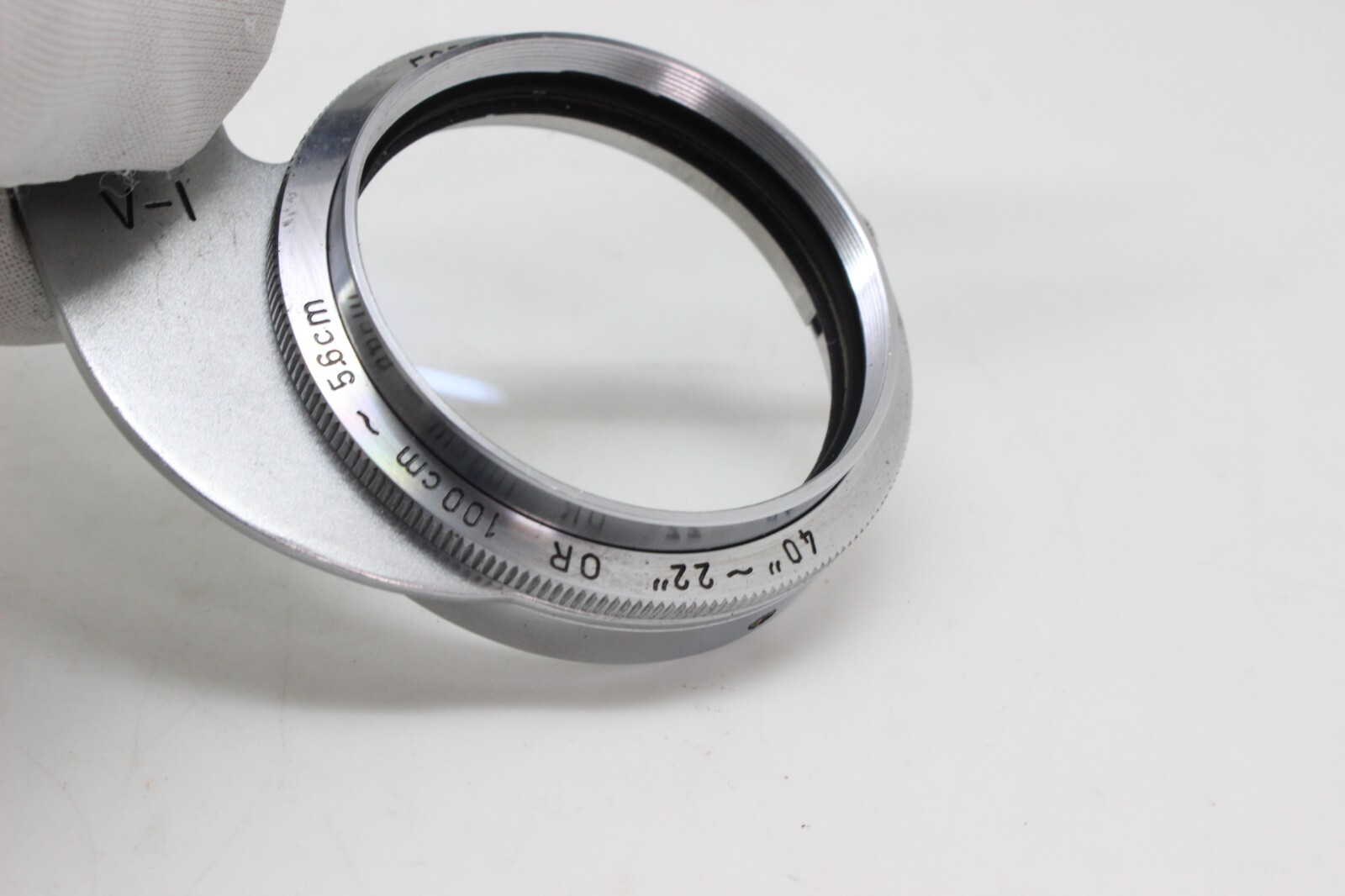 【 MINT IN CASE 】 CANON AUTO-UP V-1 Close Up Lens FOR CANON 50mm F1.8 From JAPAN