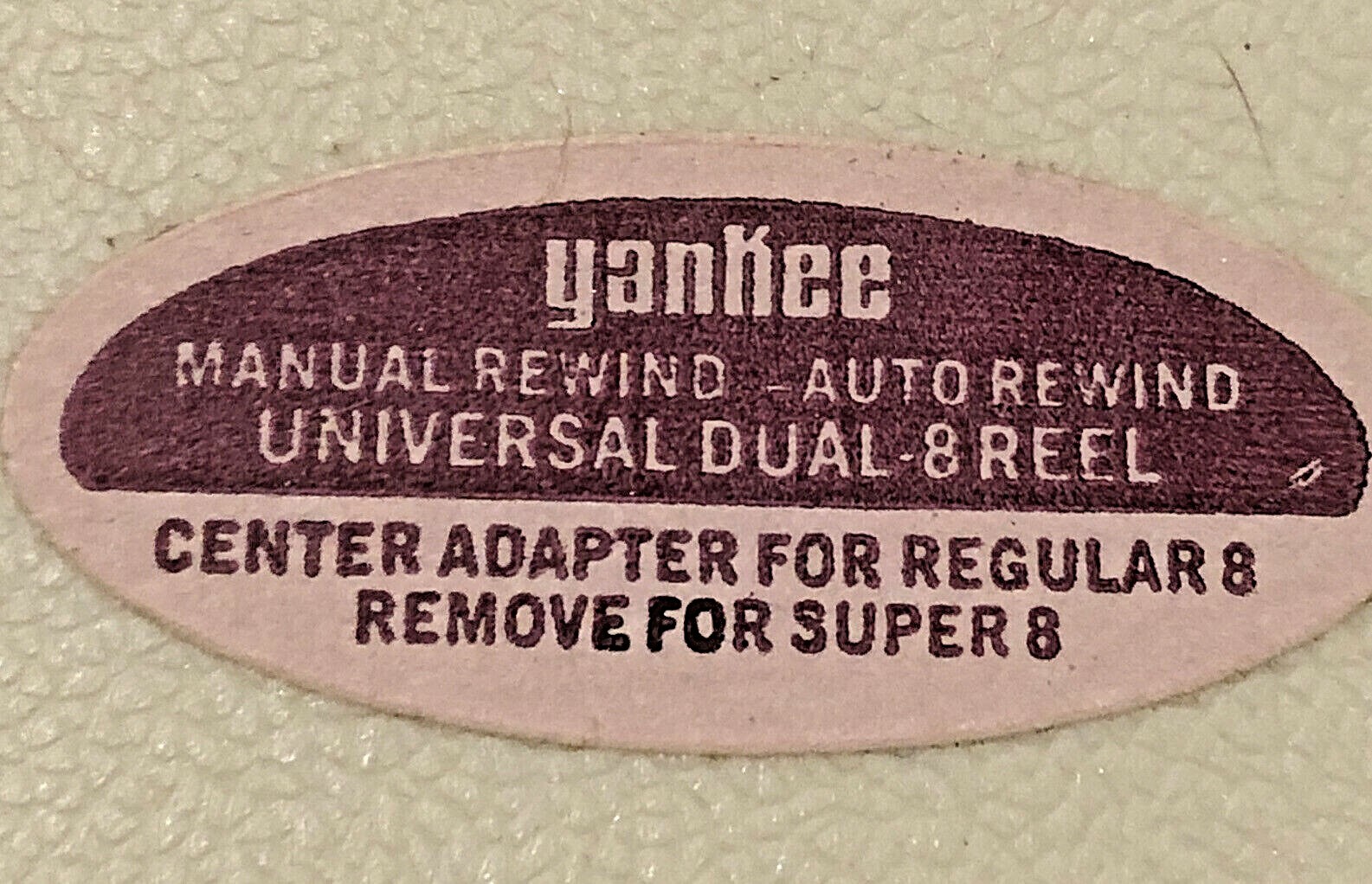 Three Vintage Yankee Dual 8 Super 8 Std 8 400ft reels And Cases Universal Unused