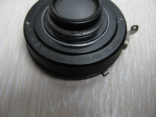 Wollensak Optical Co. Patent Aug. 13 1912 Shutter & Lens 🔰 #0369