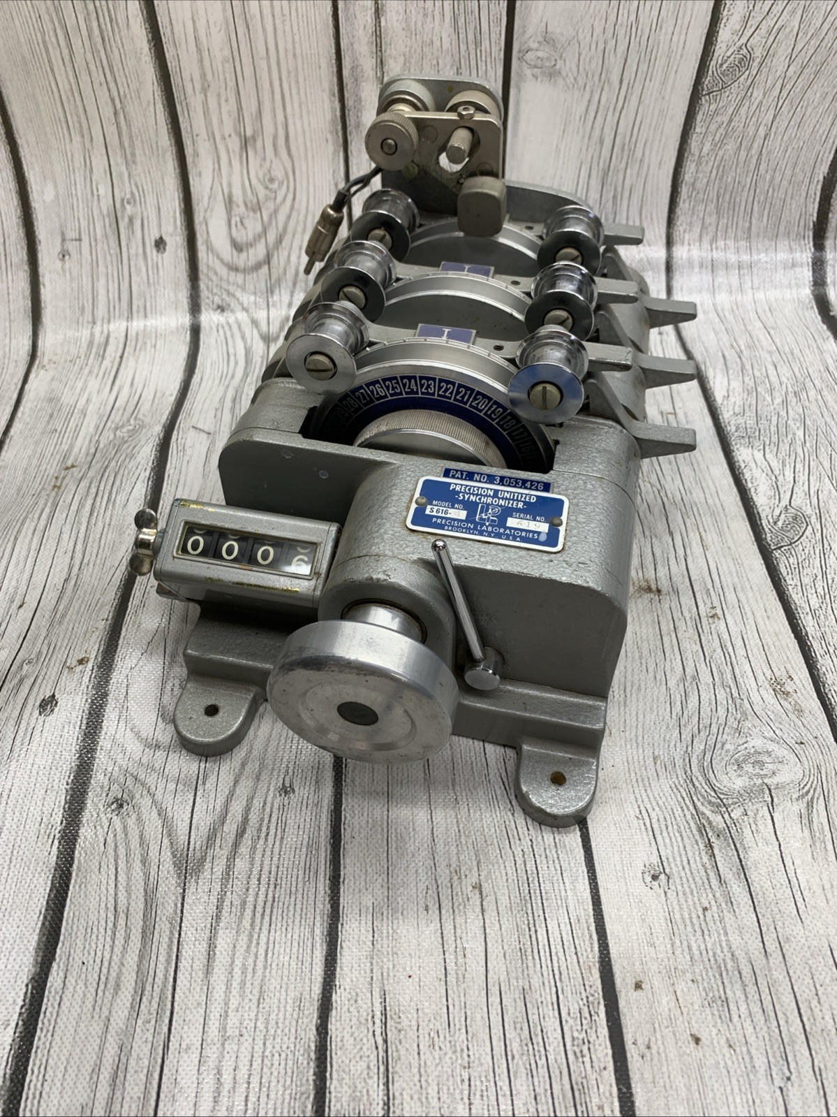 Precision synchronizer s616-4 35mm movie film editing equipment vintage