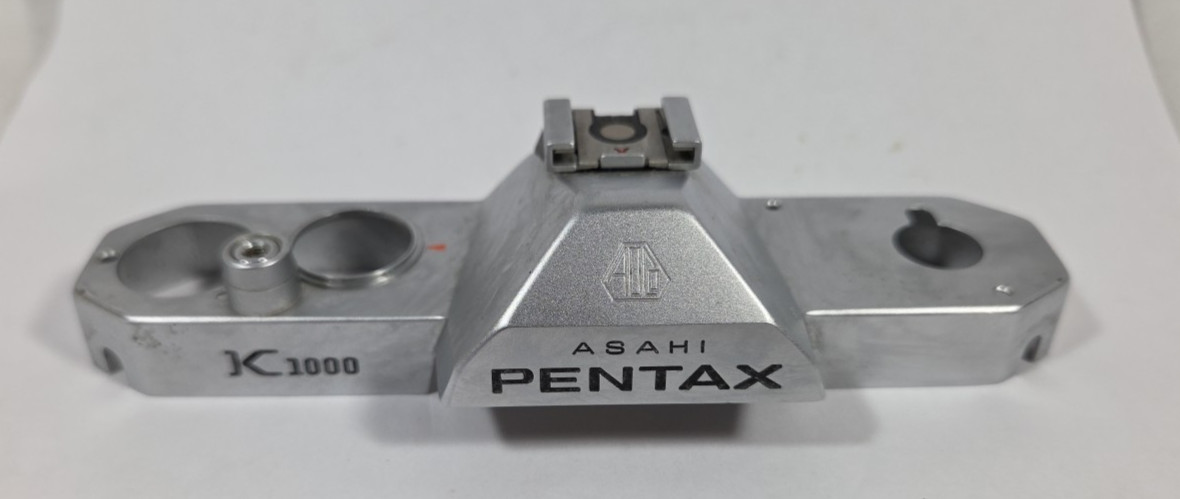 Pentax K-1000 35mm SLR Camera Parts: Top Cover & Screws