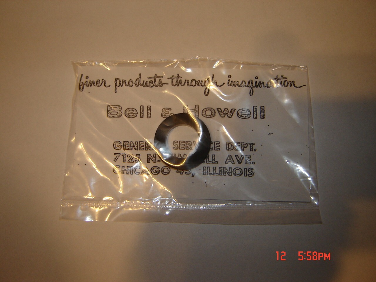 Bell & Howell 483a , 461a, 466a, * 2 Film Feed Tires, TWO PIECES