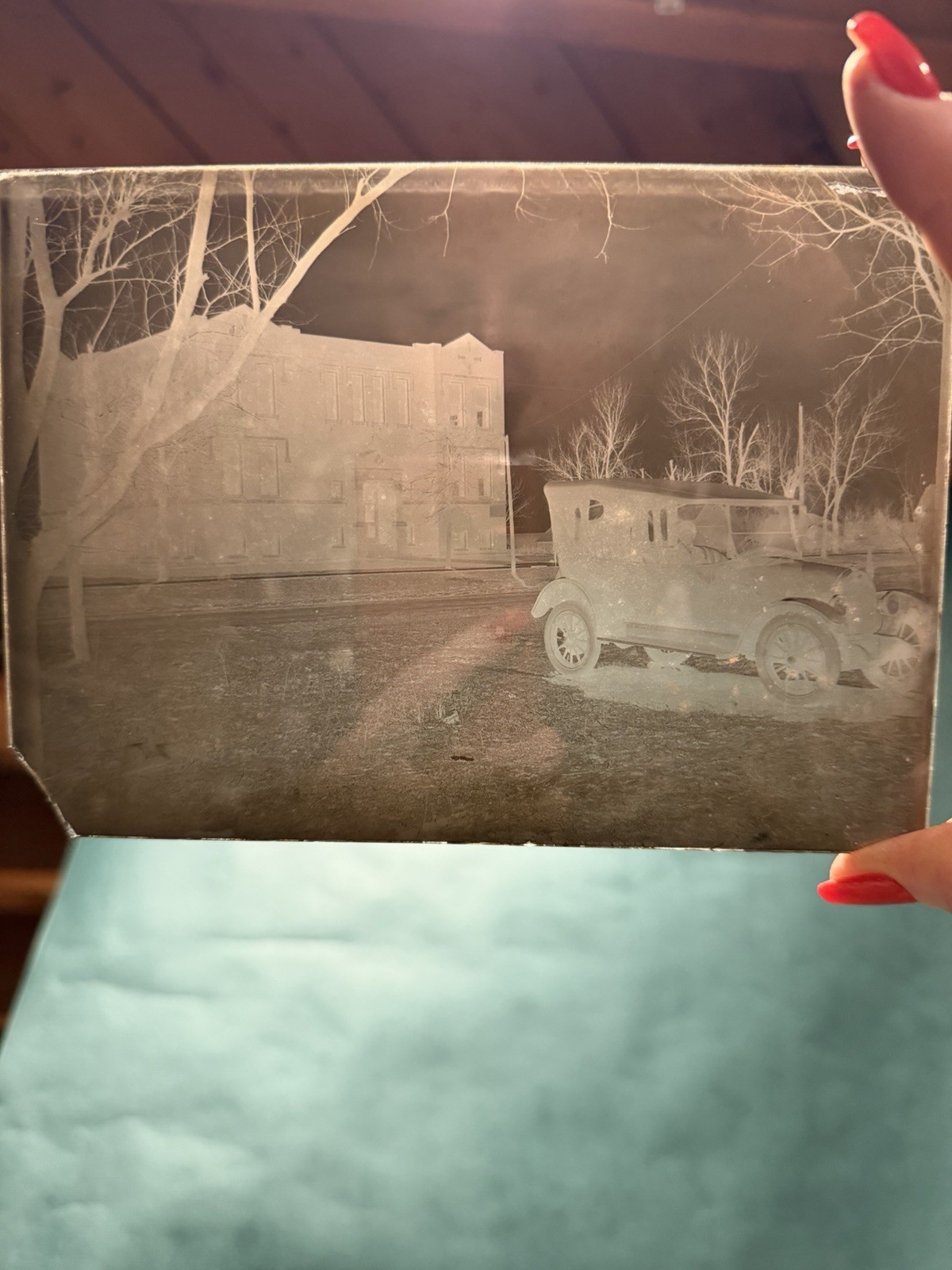 Eastman Kodak Seeds Dry Plates Glass Photography Slide Photo General Store Auto