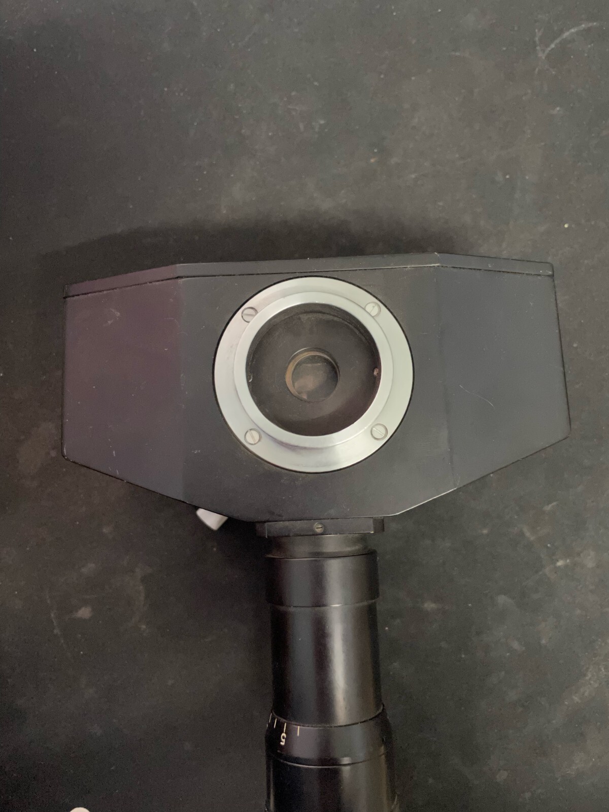 Vintage Carl Zeiss Jena Microscope Camera Adapter