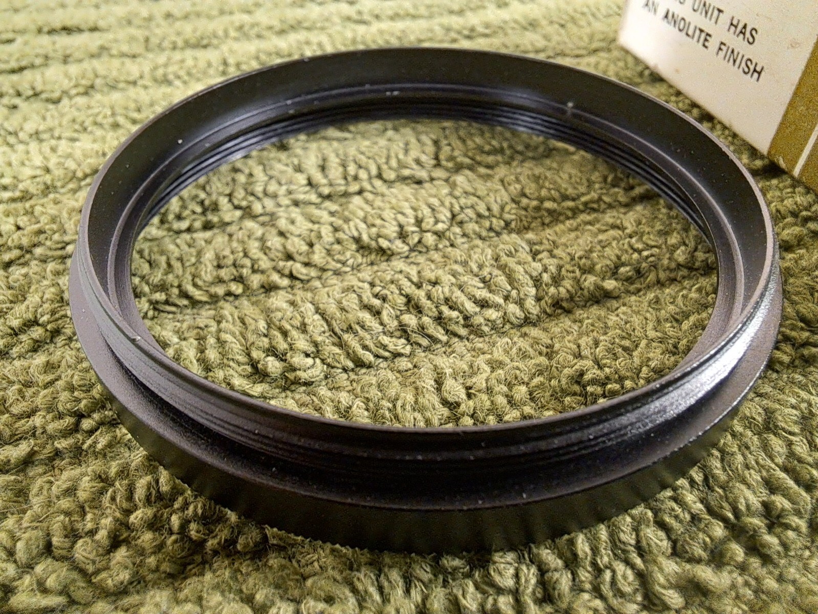 Vintage Filter Adapter Ring 49mm to Series VII 7 (50.8mm) & Retaining Ring Japan