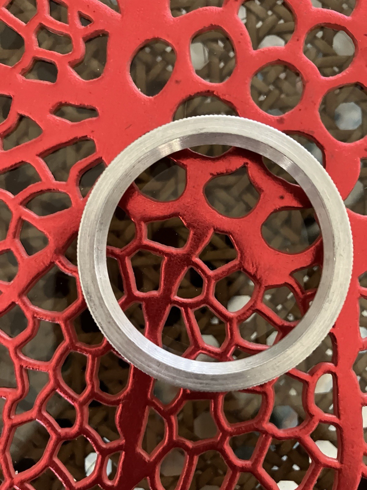 Vintage Metal Lens Filter Retaining Ring for Series 6 VI Filters w/ Kodak Case