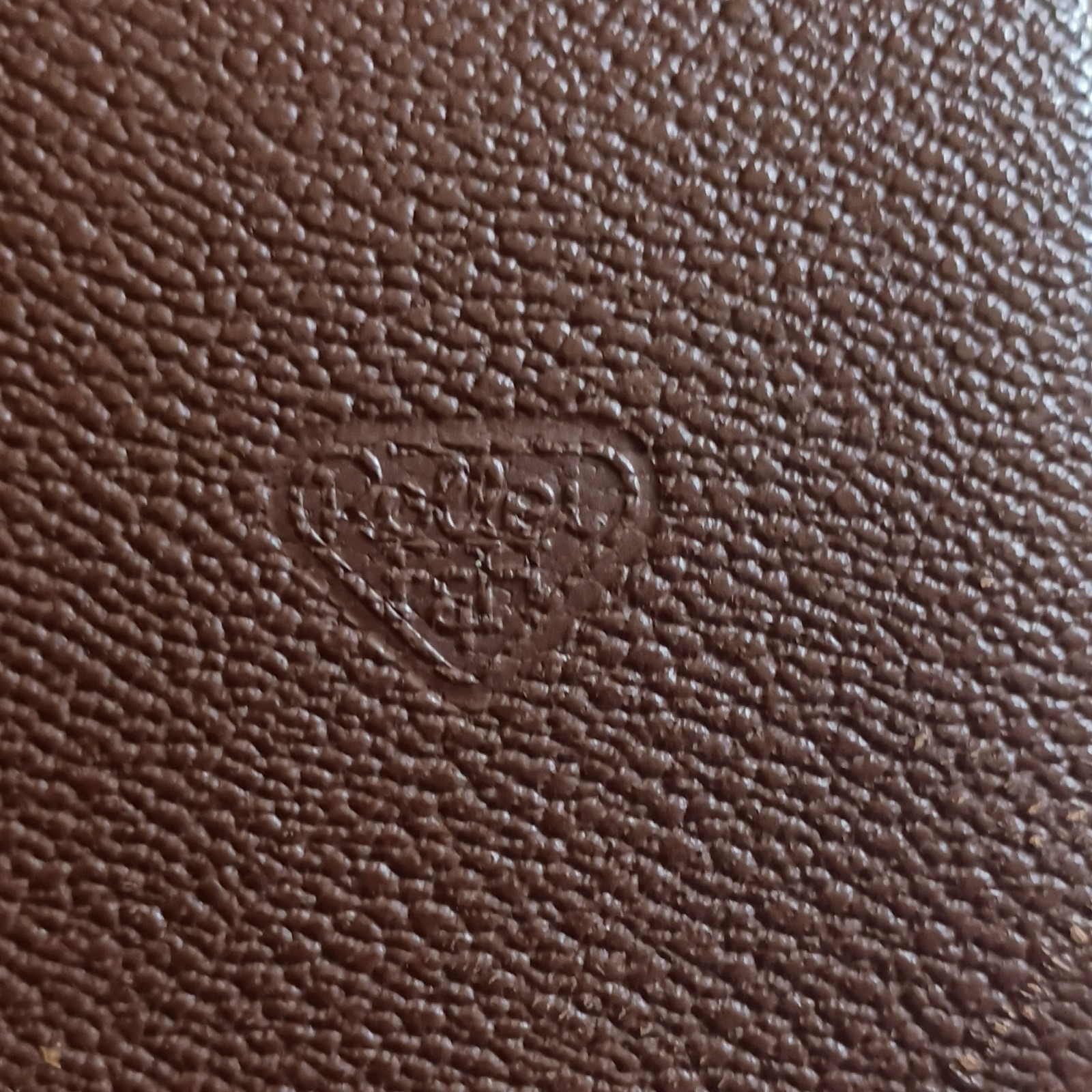 Rollei Prism Brown Leather Zippered Case
